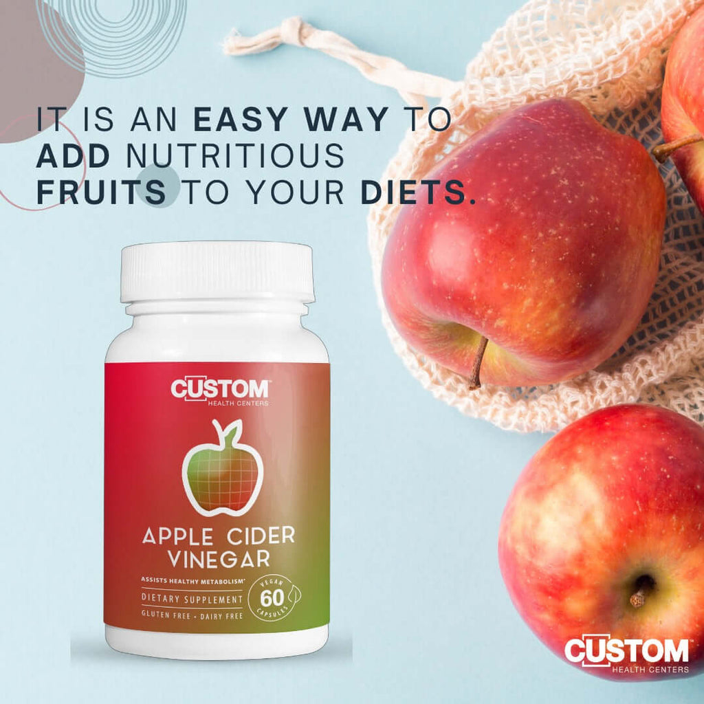 Apple Cider Vinegar — Supports Healthy Digestion* - Custom Health Centers