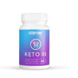 Keto III — Aids Healthy Fat Burning - Custom Health Centers