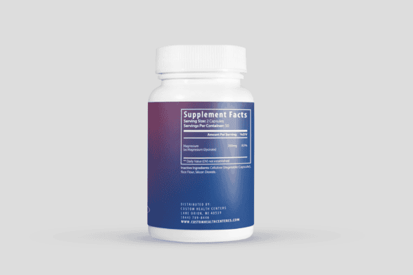 Magnesium Glycinate - Custom Health Centers